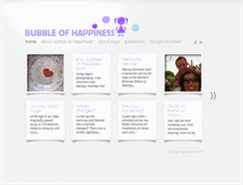 Tablet Screenshot of bubbleofhappiness.co.uk